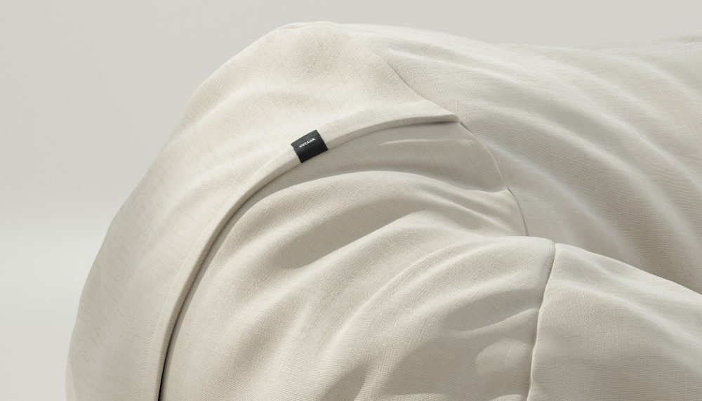 vetsak | Cover Beanbag Large - pique - beige