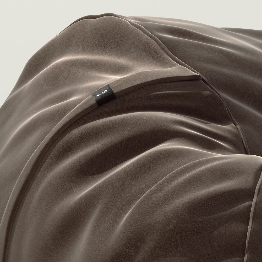 vetsak | Cover Beanbag Large - suave - espresso