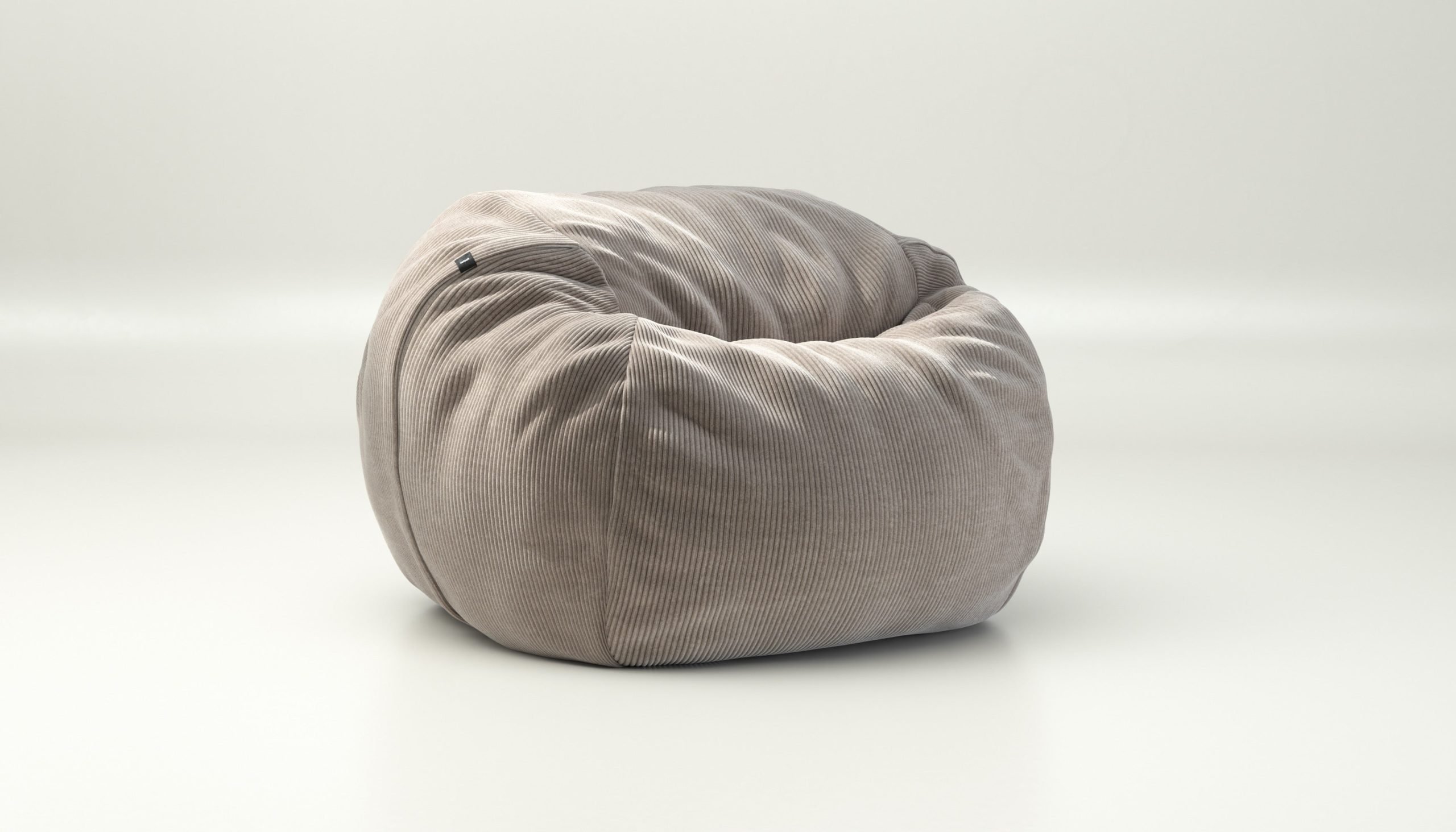 vetsak | Cover Beanbag Medium - cord velour - platinum