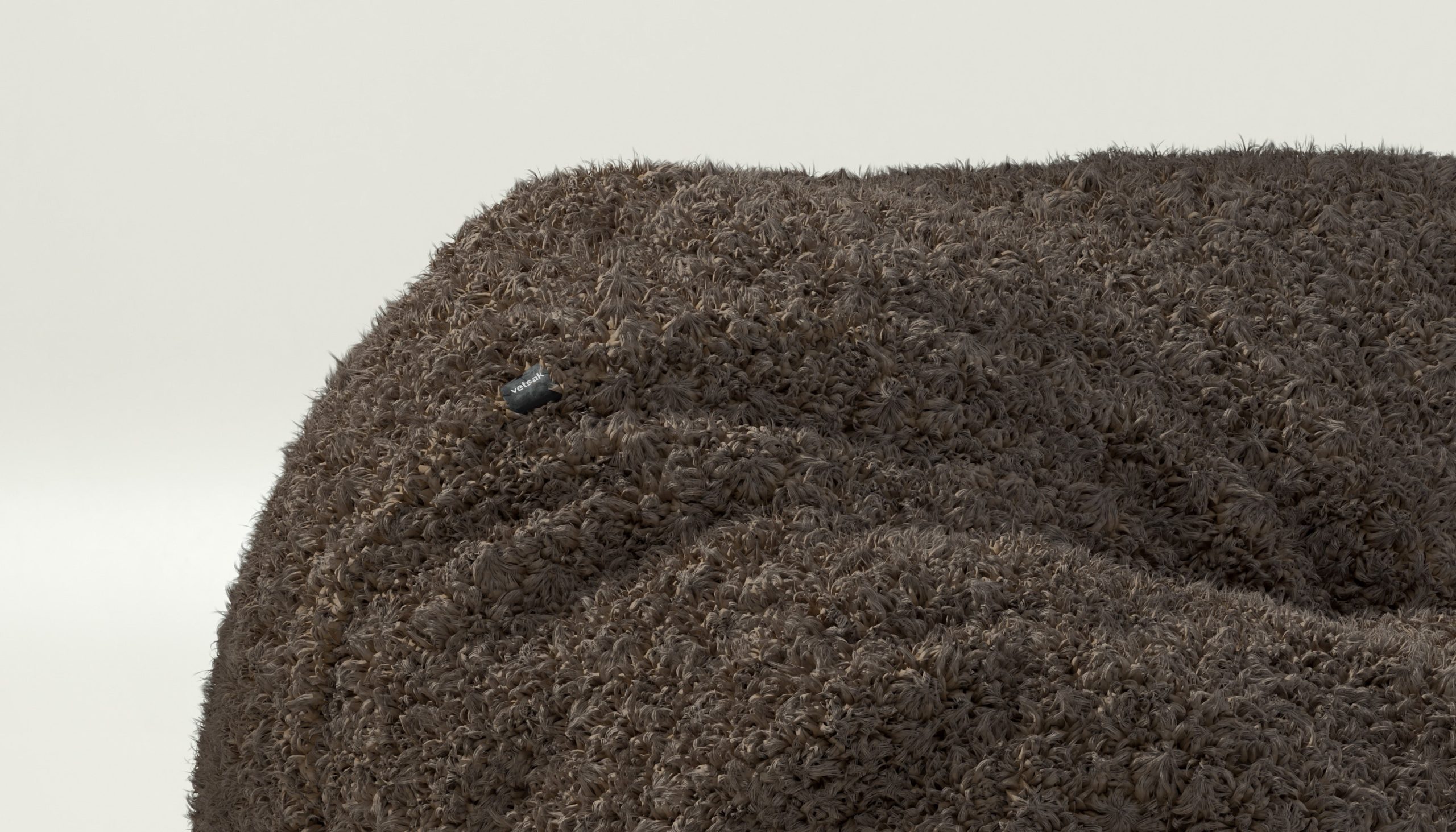 vetsak | Cover Beanbag Medium - doodle - cacao