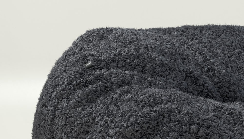 vetsak | Cover Beanbag Medium - doodle - dark grey