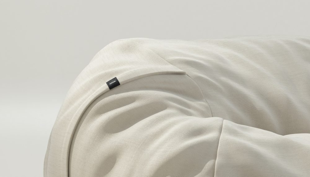 vetsak | Cover Beanbag Medium - pique - beige