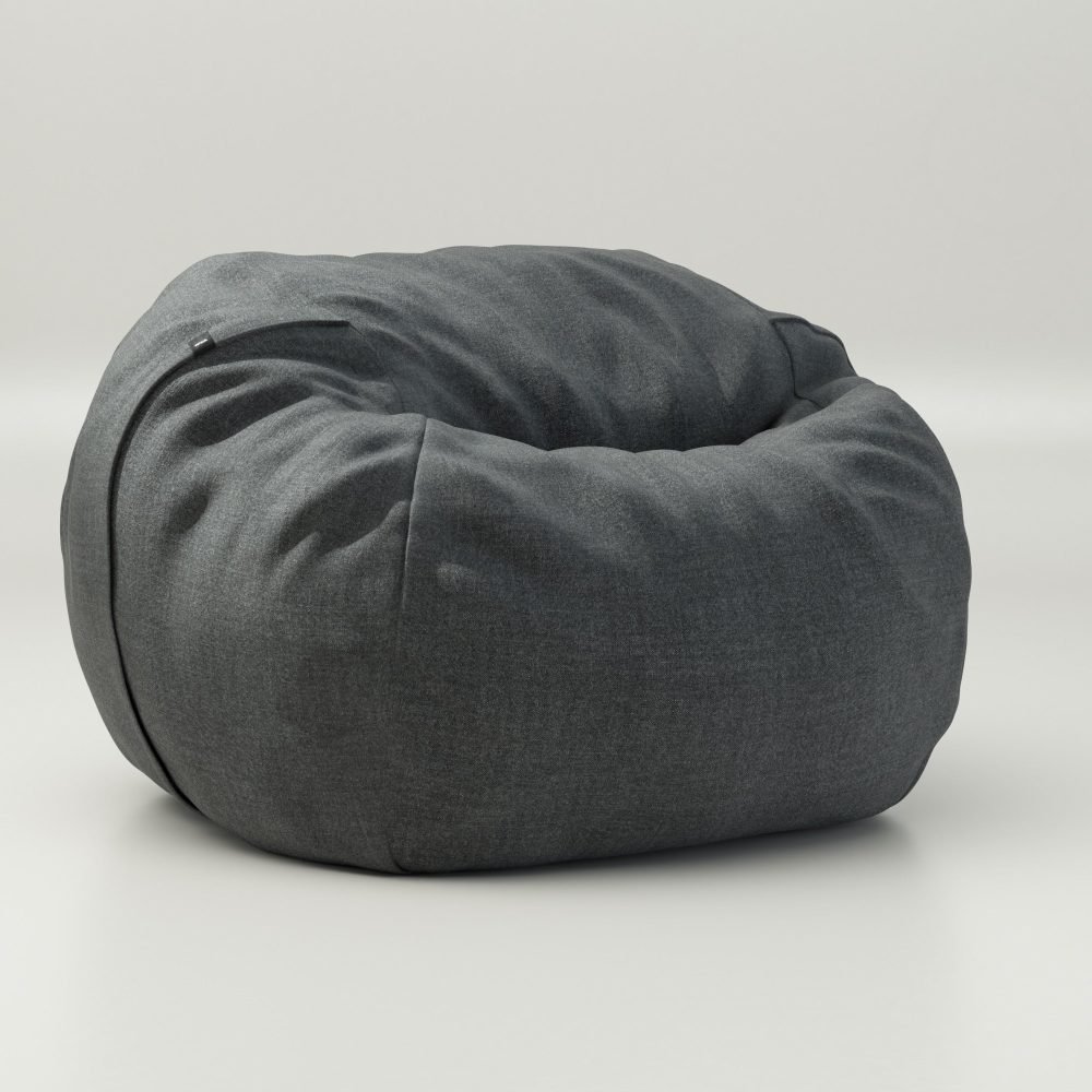 vetsak | Cover Beanbag Medium - pique - dark grey