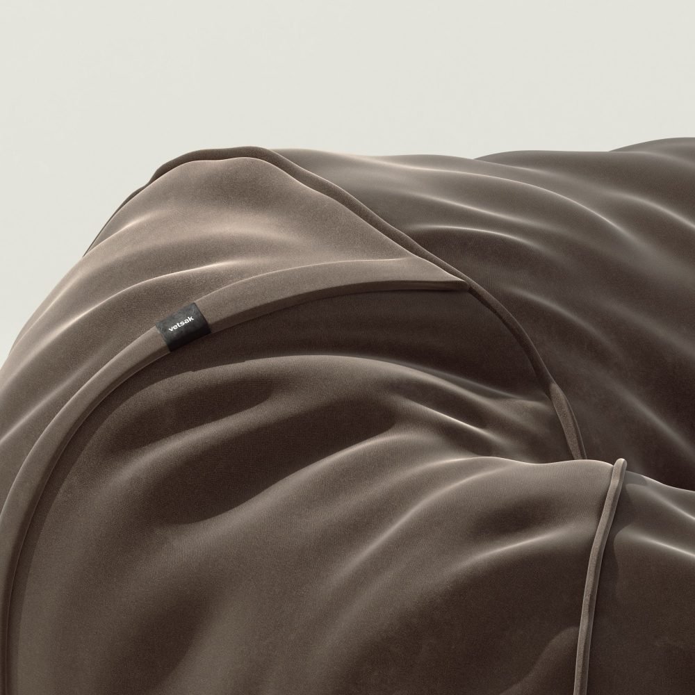 vetsak | Cover Beanbag Medium - suave - espresso