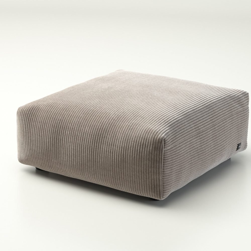 vetsak | Cover Sofa Seat Medium - cord velour - platinum