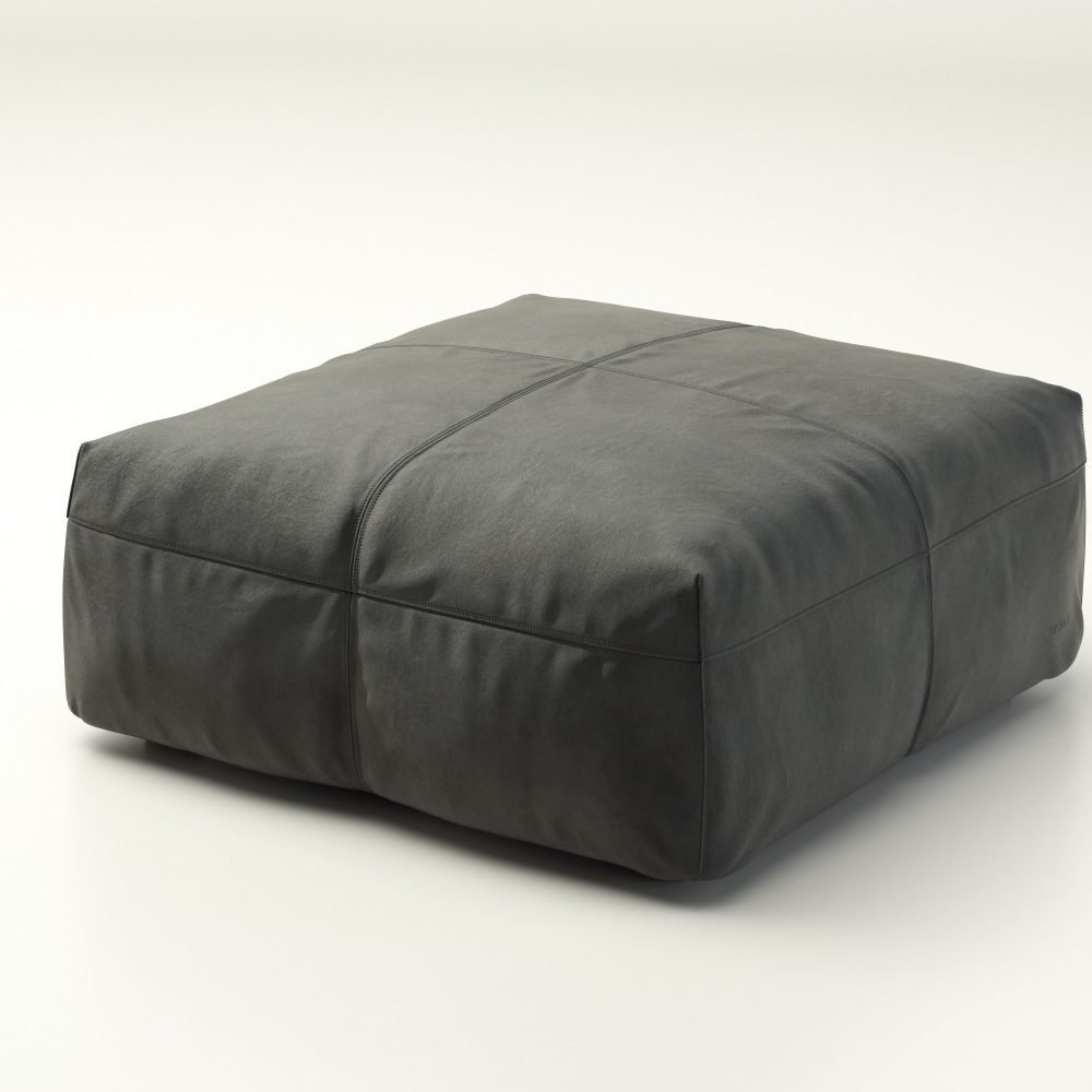 vetsak | Cover Sofa Seat Medium - leather - dark grey