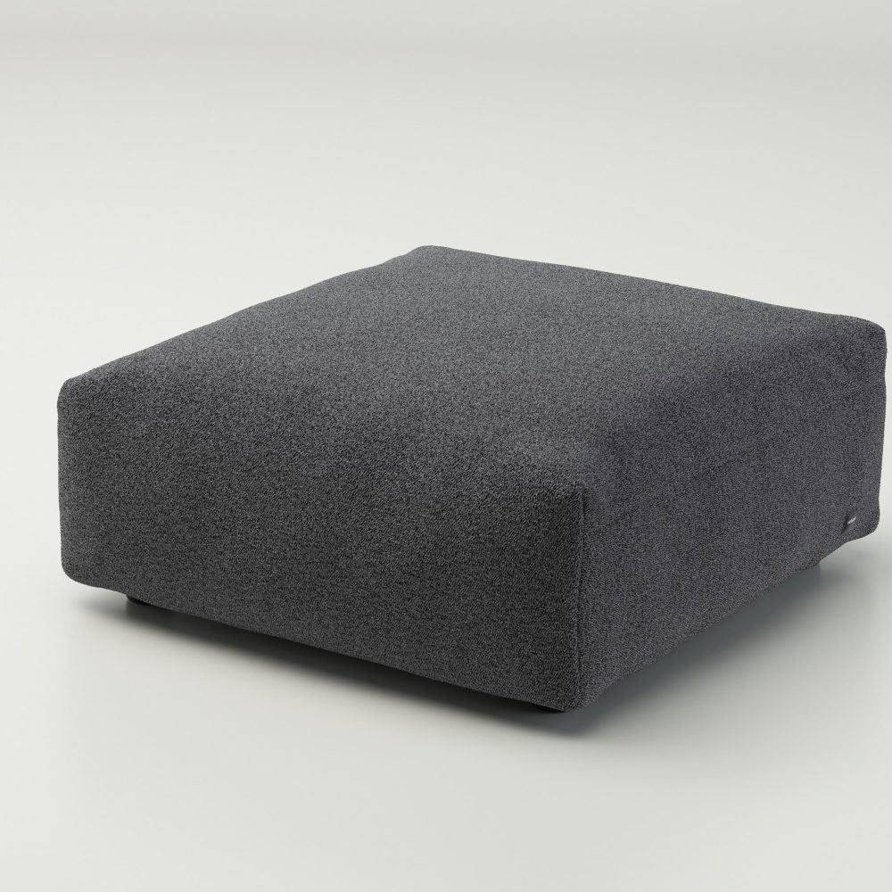 vetsak | Cover Sofa Seat Medium - loop loop - anthracite
