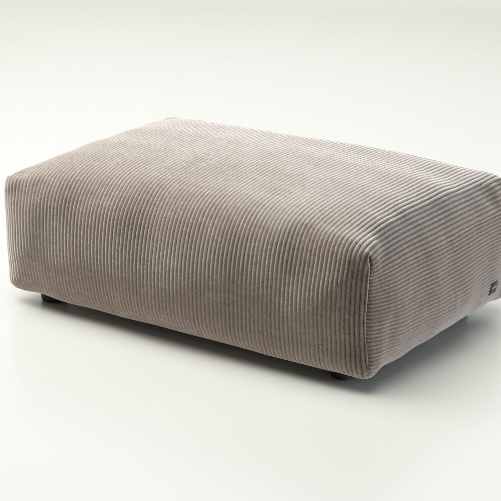 vetsak | Cover Sofa Seat Small - cord velour - platinum