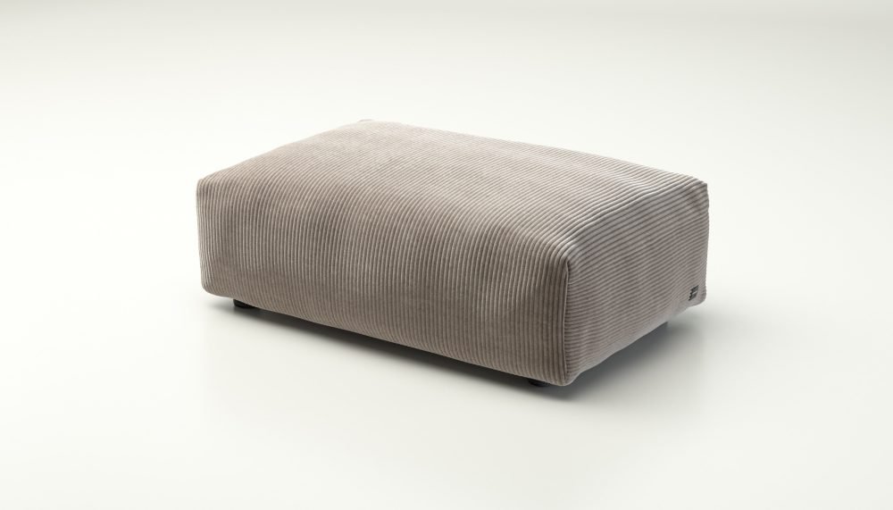 vetsak | Cover Sofa Seat Small - cord velour - platinum