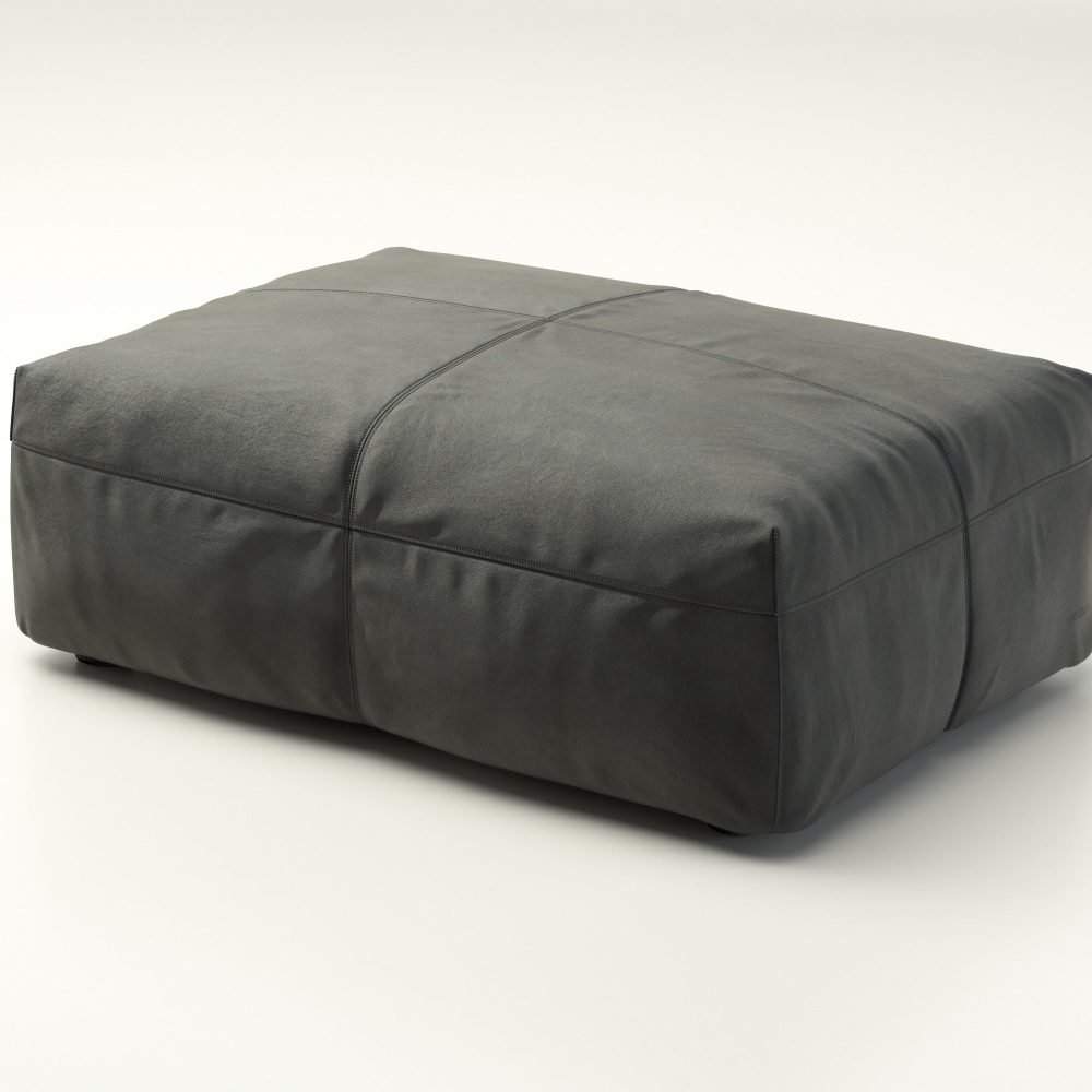 vetsak | Cover Sofa Seat Small - leather - dark grey