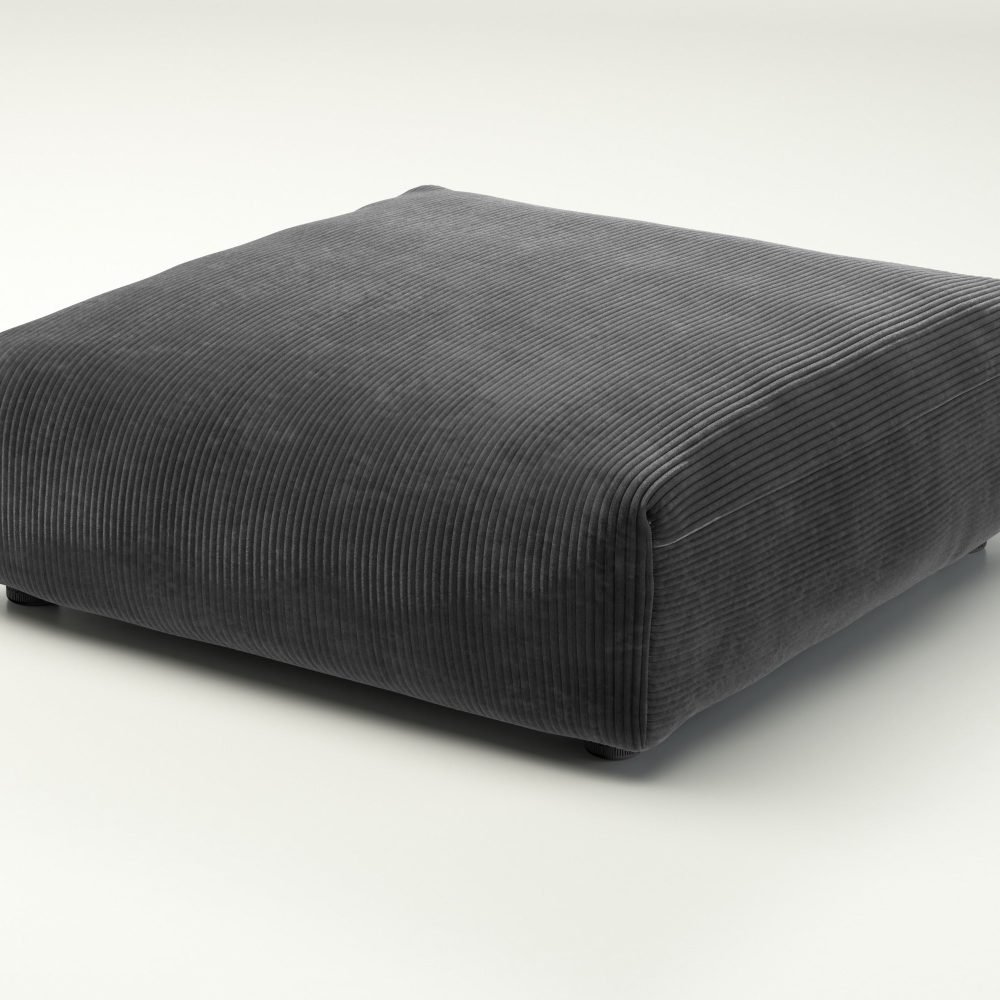 vetsak | Cover Sofa Seat XLarge - cord velour - dark grey