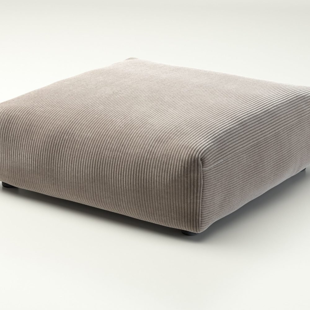 vetsak | Cover Sofa Seat XLarge - cord velour - platinum