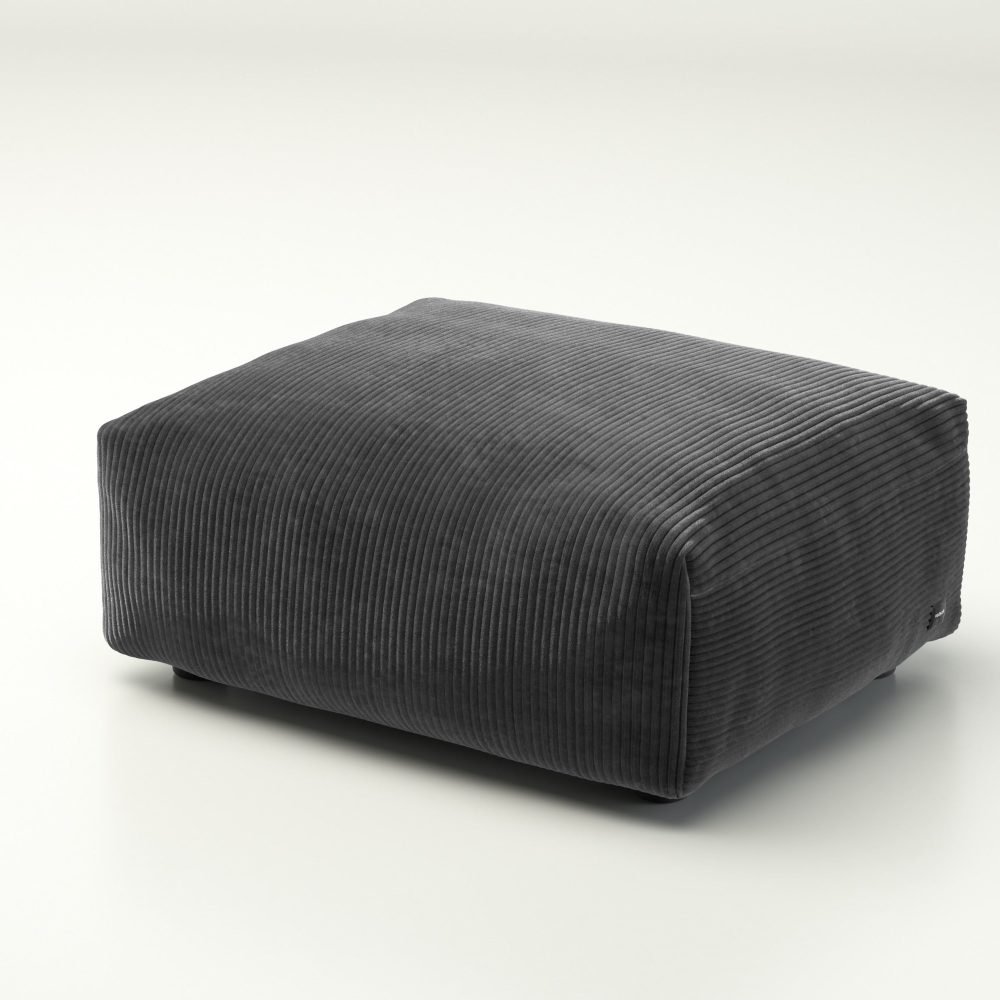 vetsak | Cover Sofa Seat XSmall - cord velour - dark grey
