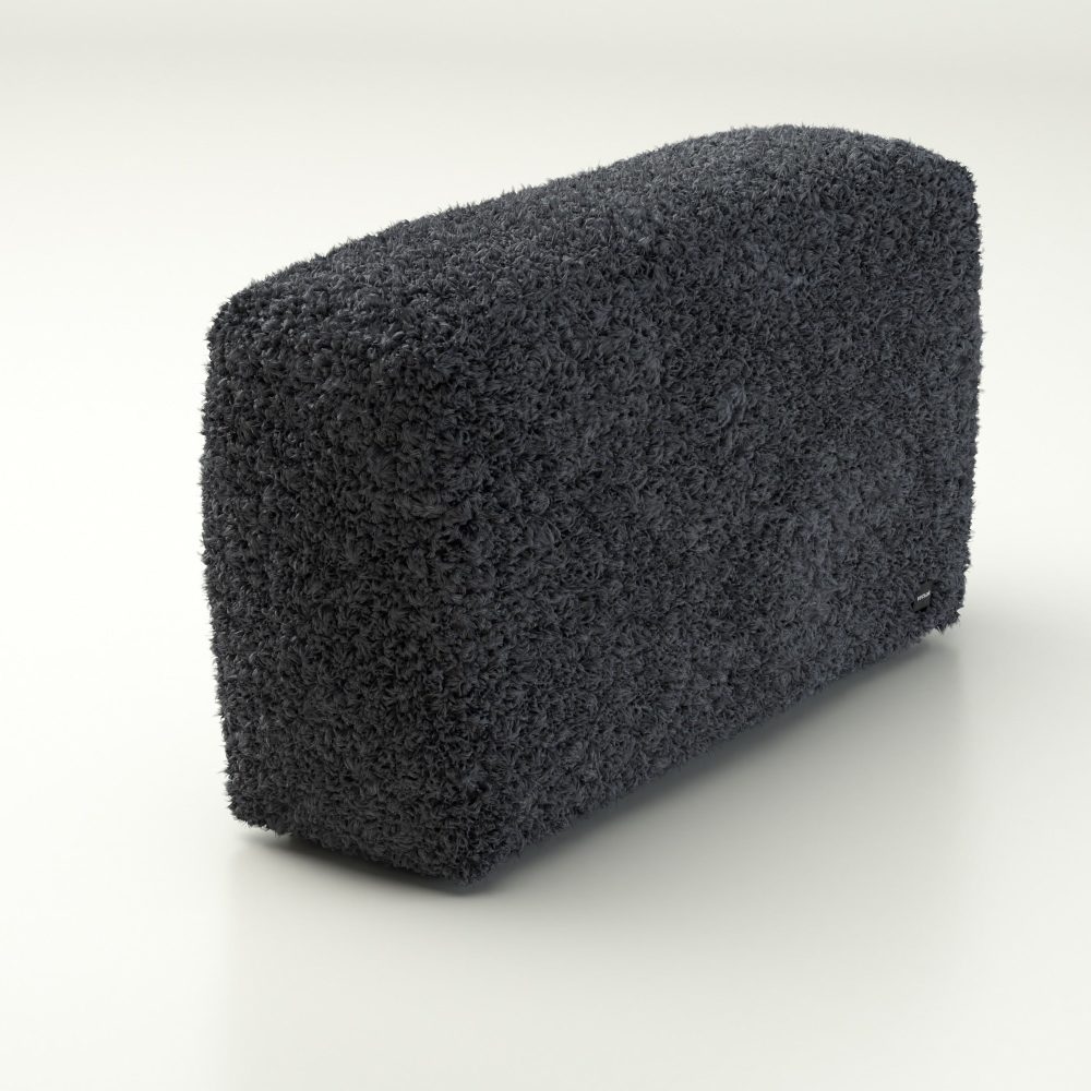vetsak | Cover Sofa Side Large - doodle - dark grey
