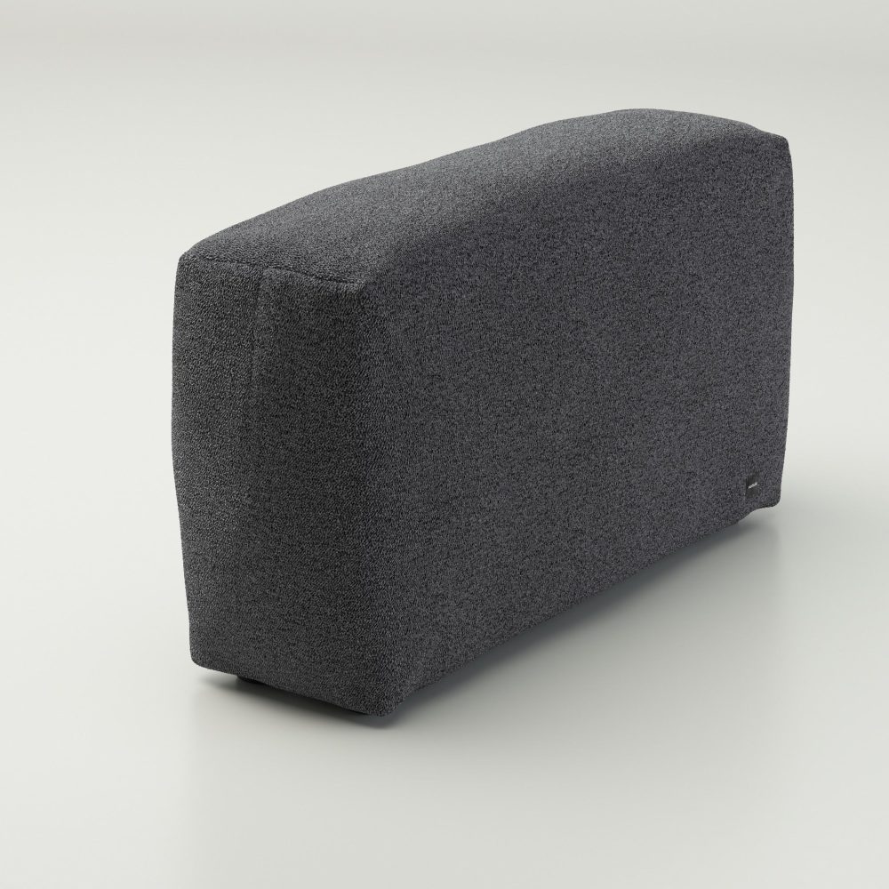 vetsak | Cover Sofa Side Large - loop loop - anthracite