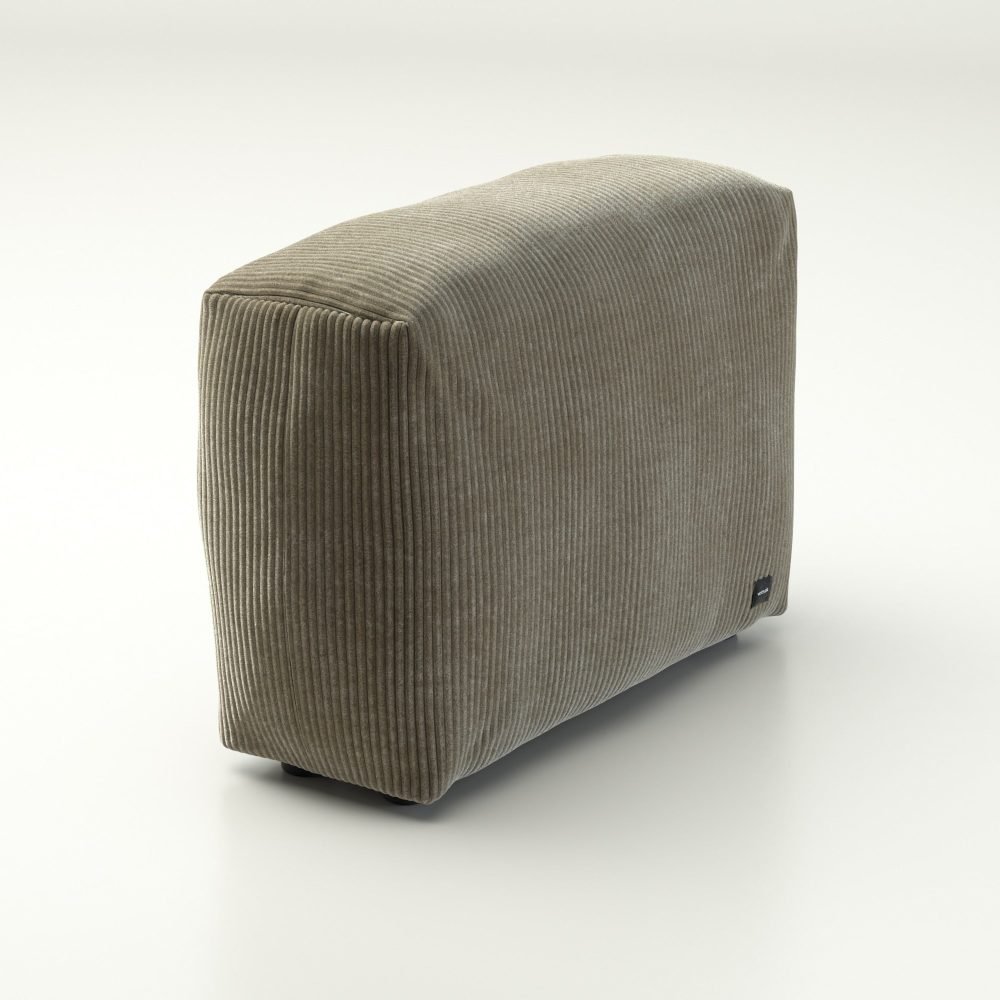 vetsak | Cover Sofa Side Medium - cord velour - khaki