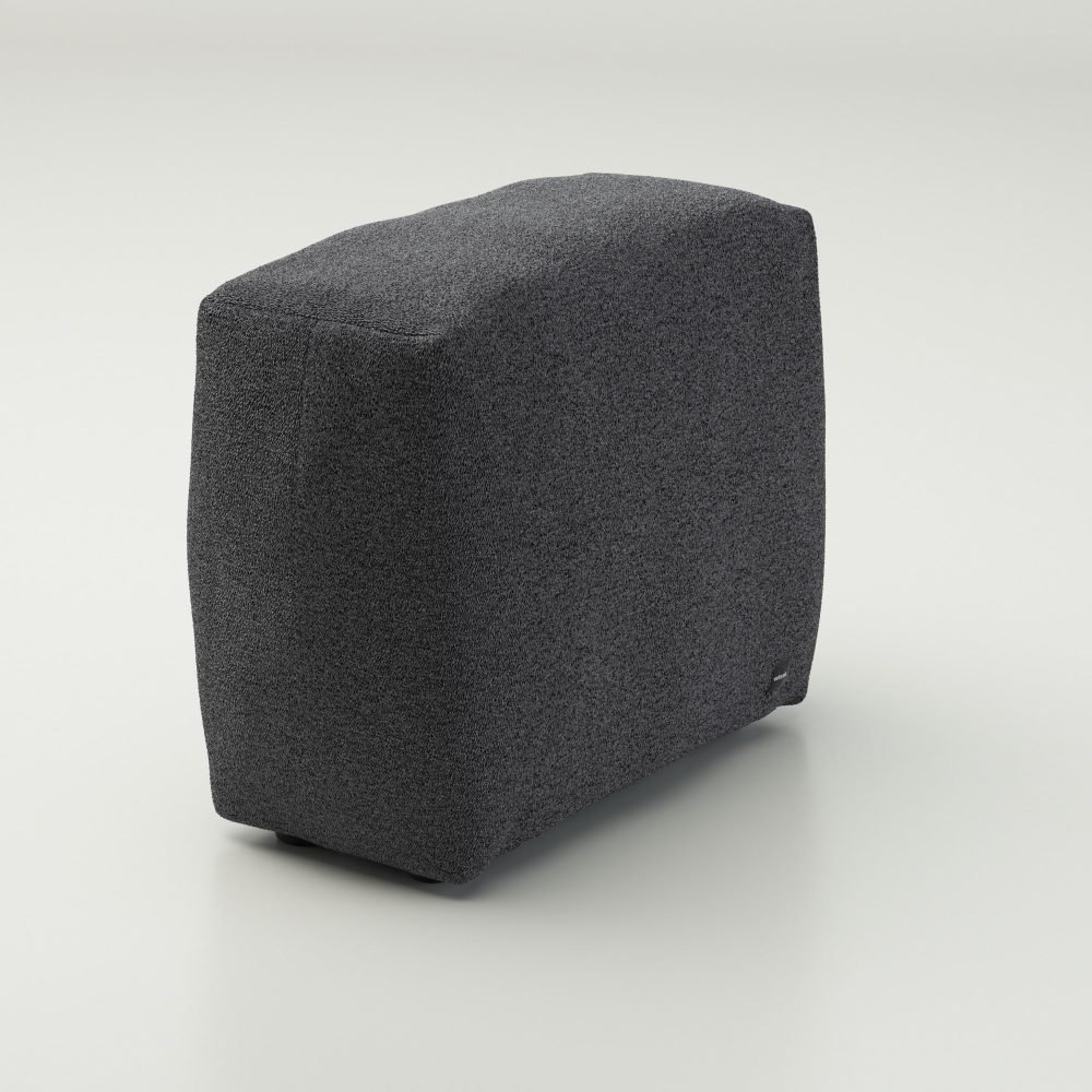 vetsak | Cover Sofa Side Small - loop loop - anthracite