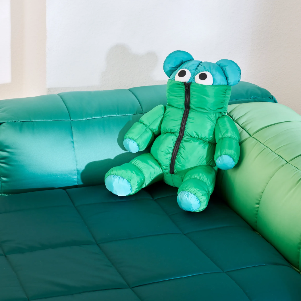 cuddly pillow - jo - moss
