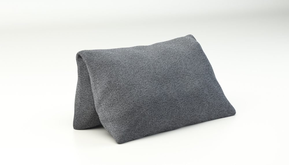 vetsak | Jumbo Pillow - loop loop - anthracite