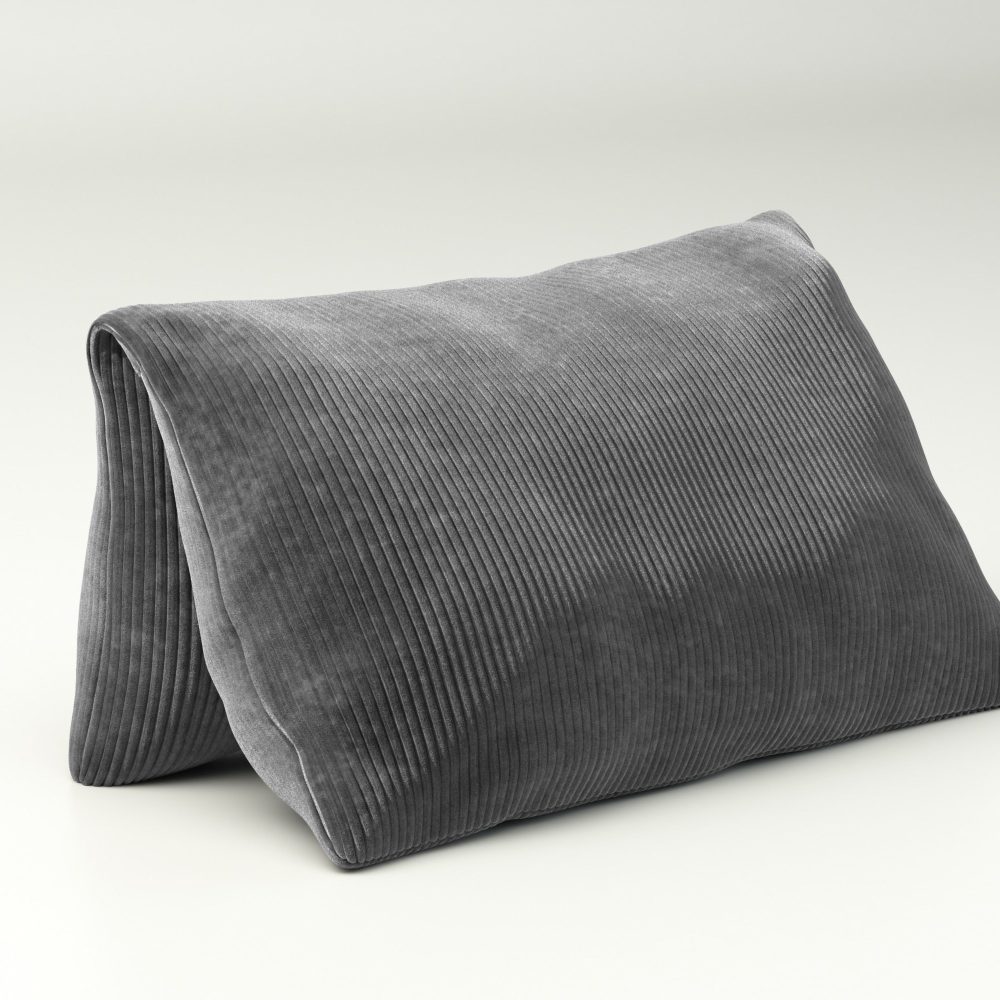 vetsak | Jumbo Pillow - cord velour - dark grey