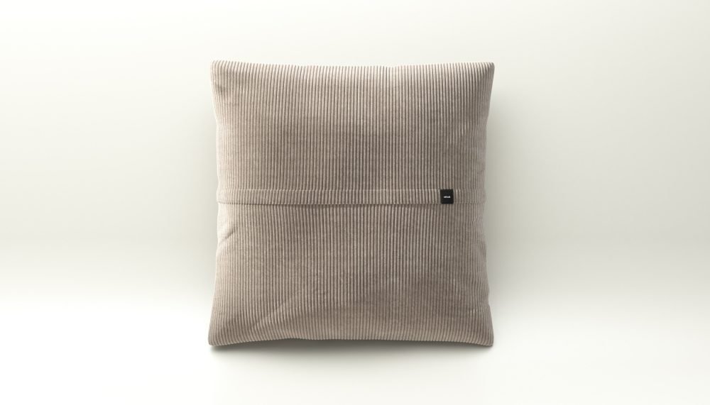 vetsak | Jumbo Pillow - cord velour - platinum