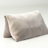vetsak | Jumbo Pillow - cord velour - platinum