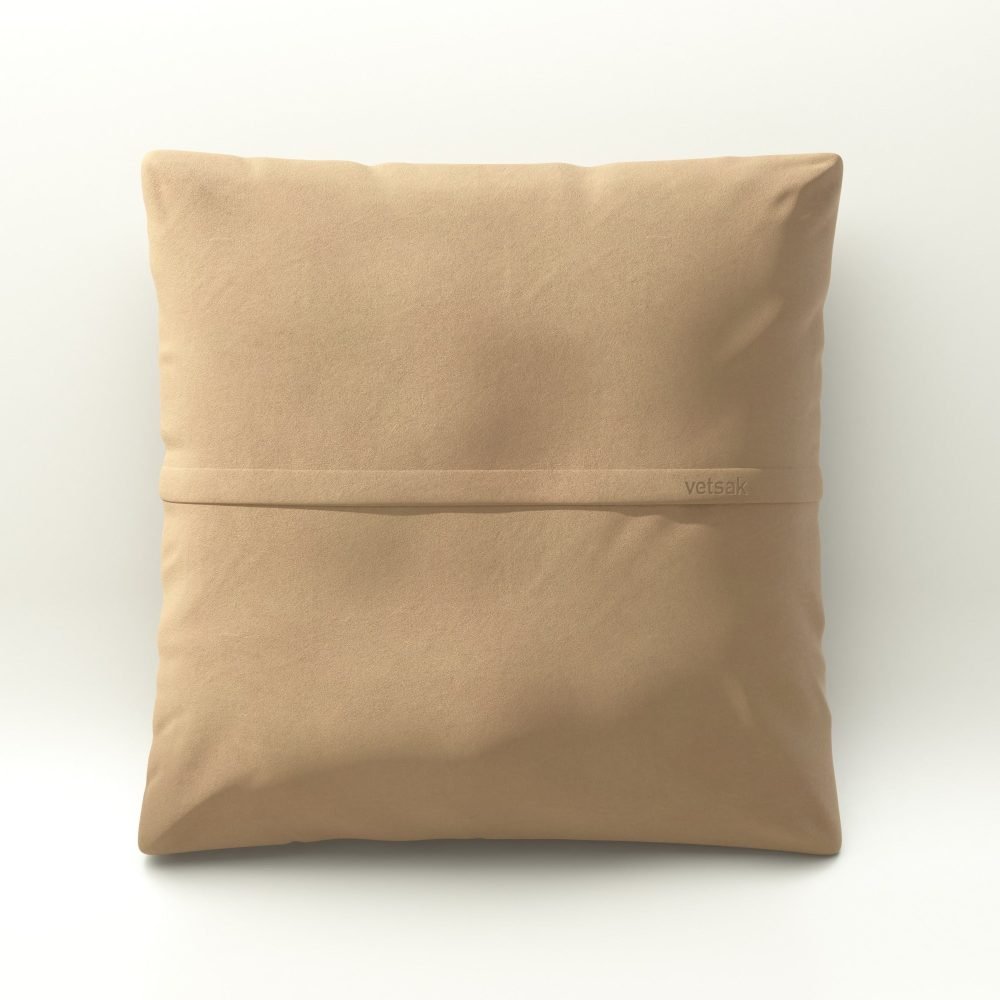 vetsak | Jumbo Pillow - leather - beige