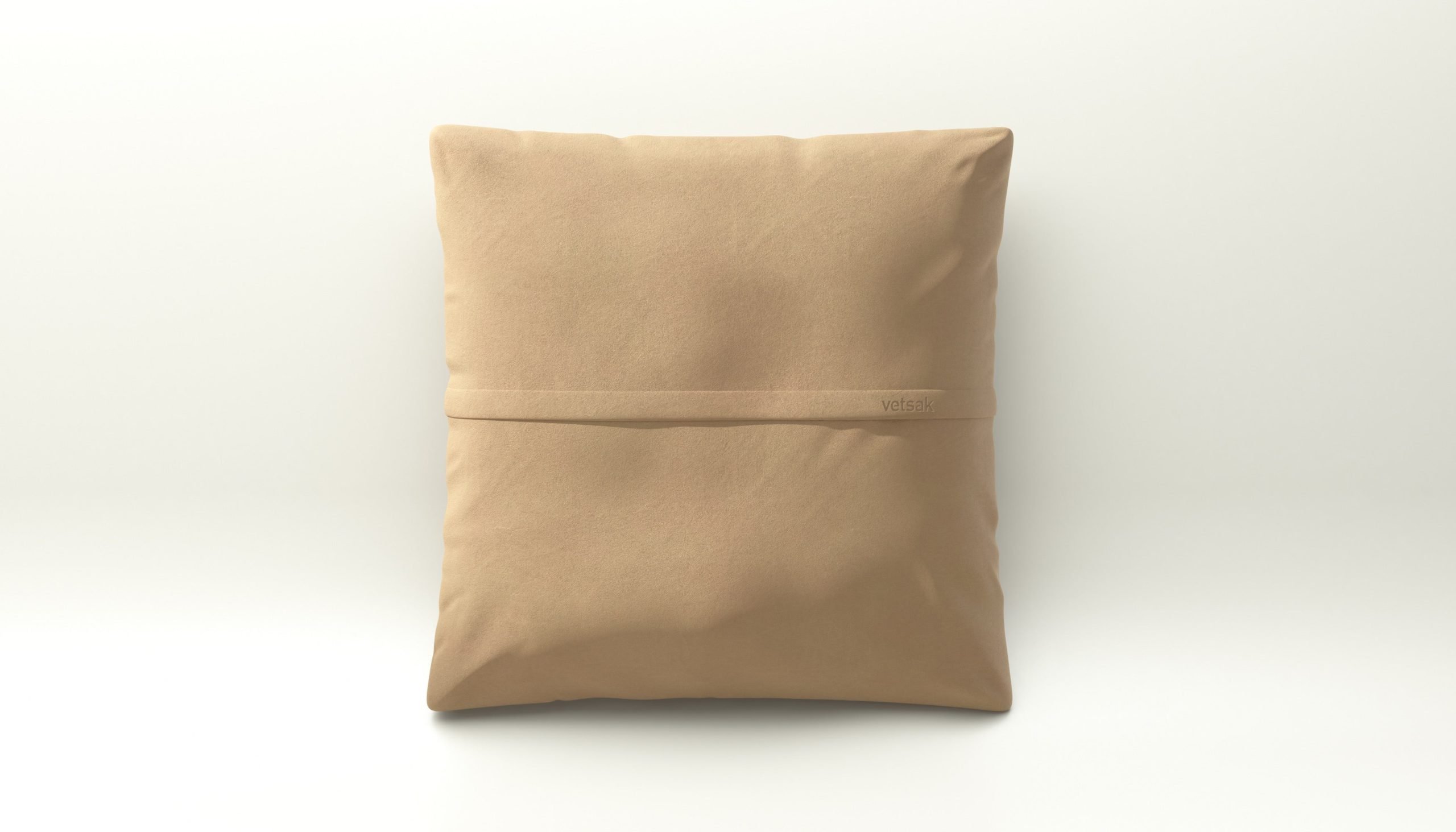 vetsak | Jumbo Pillow - leather - beige