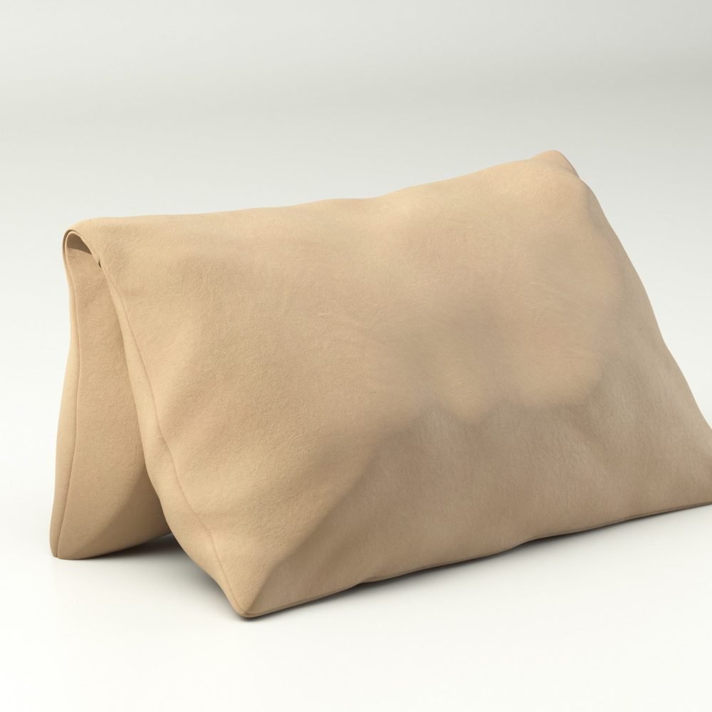 vetsak | Jumbo Pillow - leather - beige