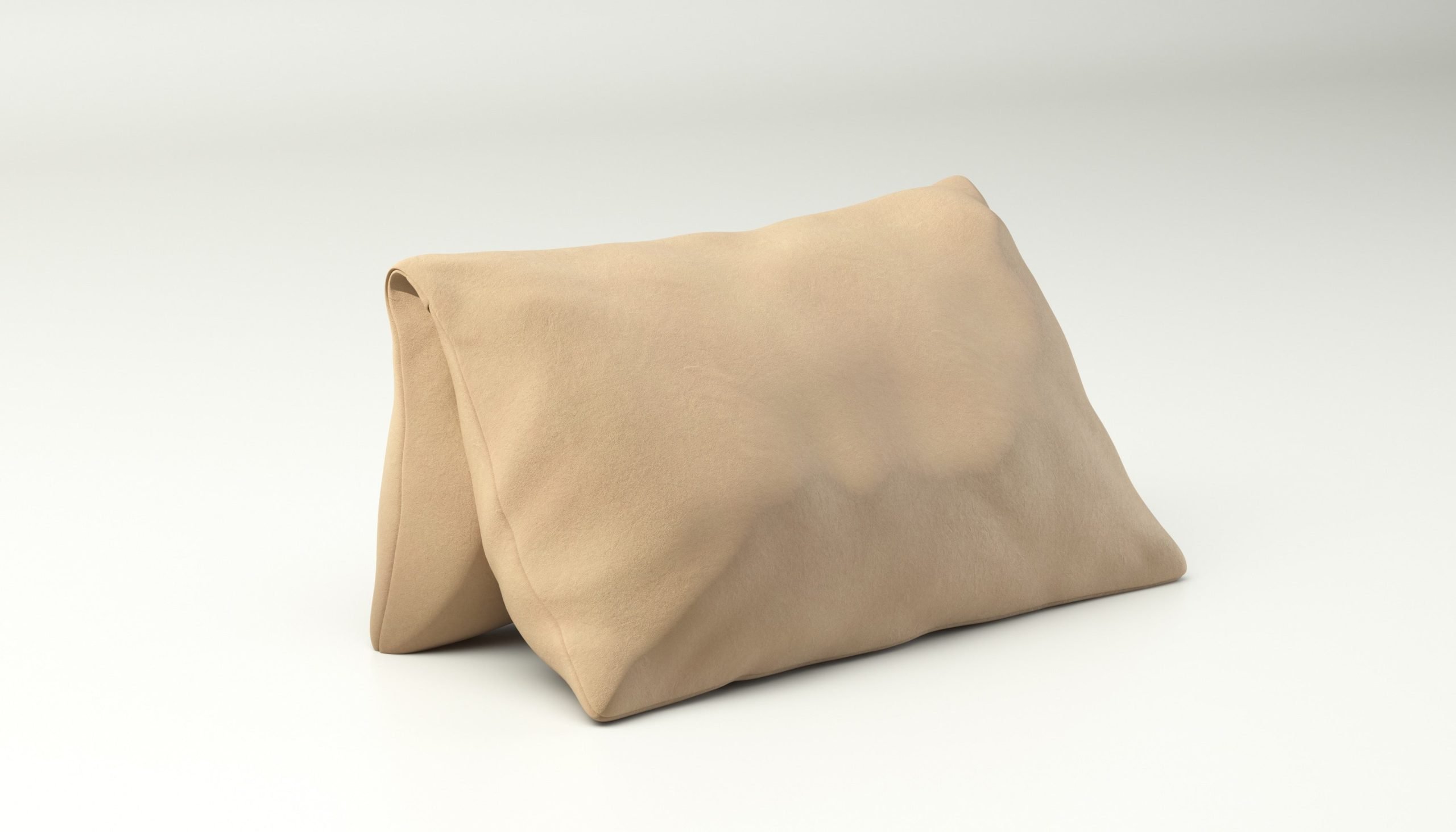 vetsak | Jumbo Pillow - leather - beige
