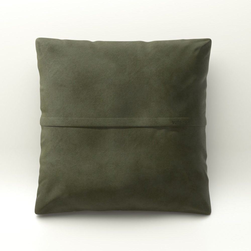 vetsak | Jumbo Pillow - leather - olive