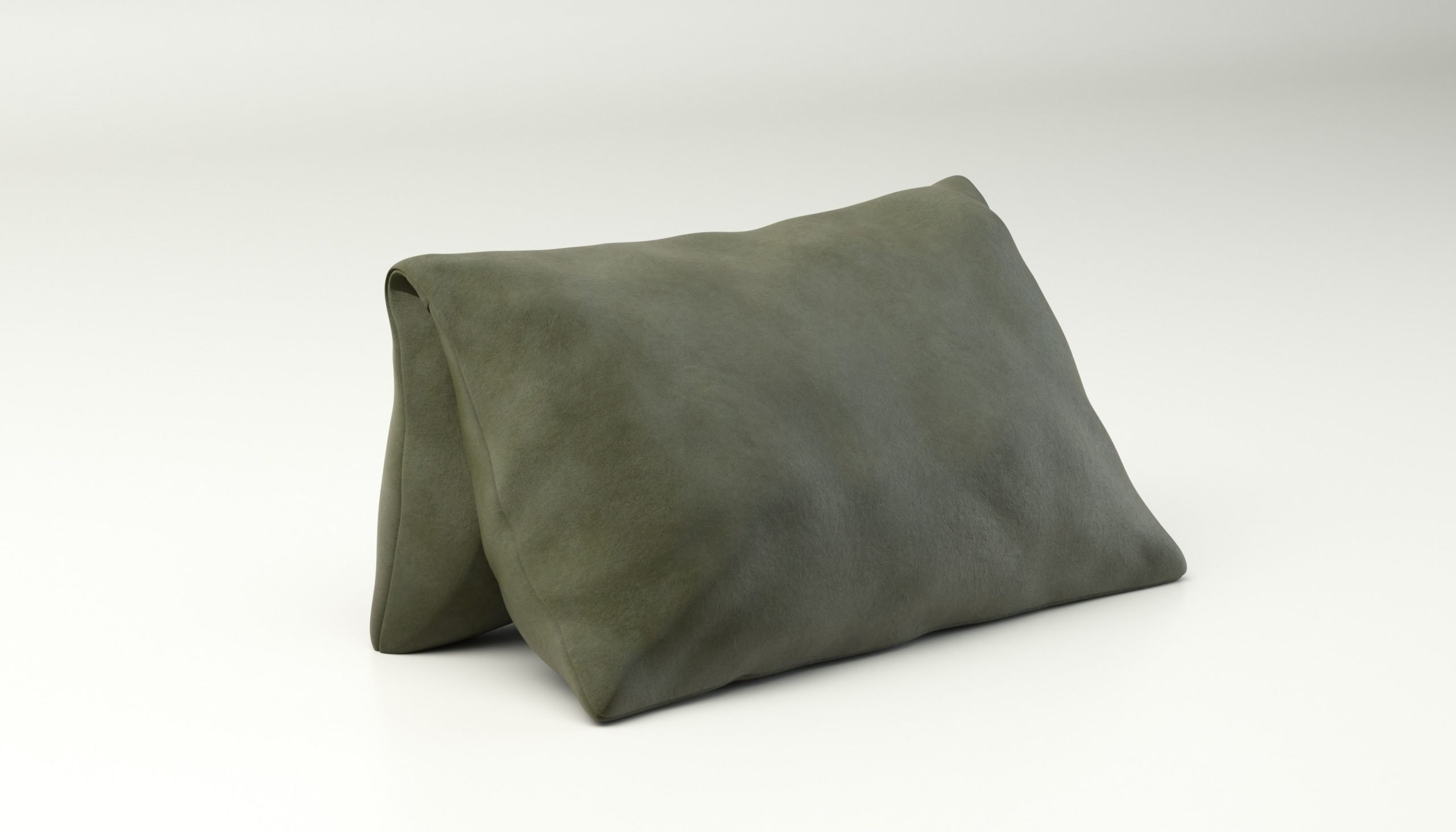 vetsak | Jumbo Pillow - leather - olive
