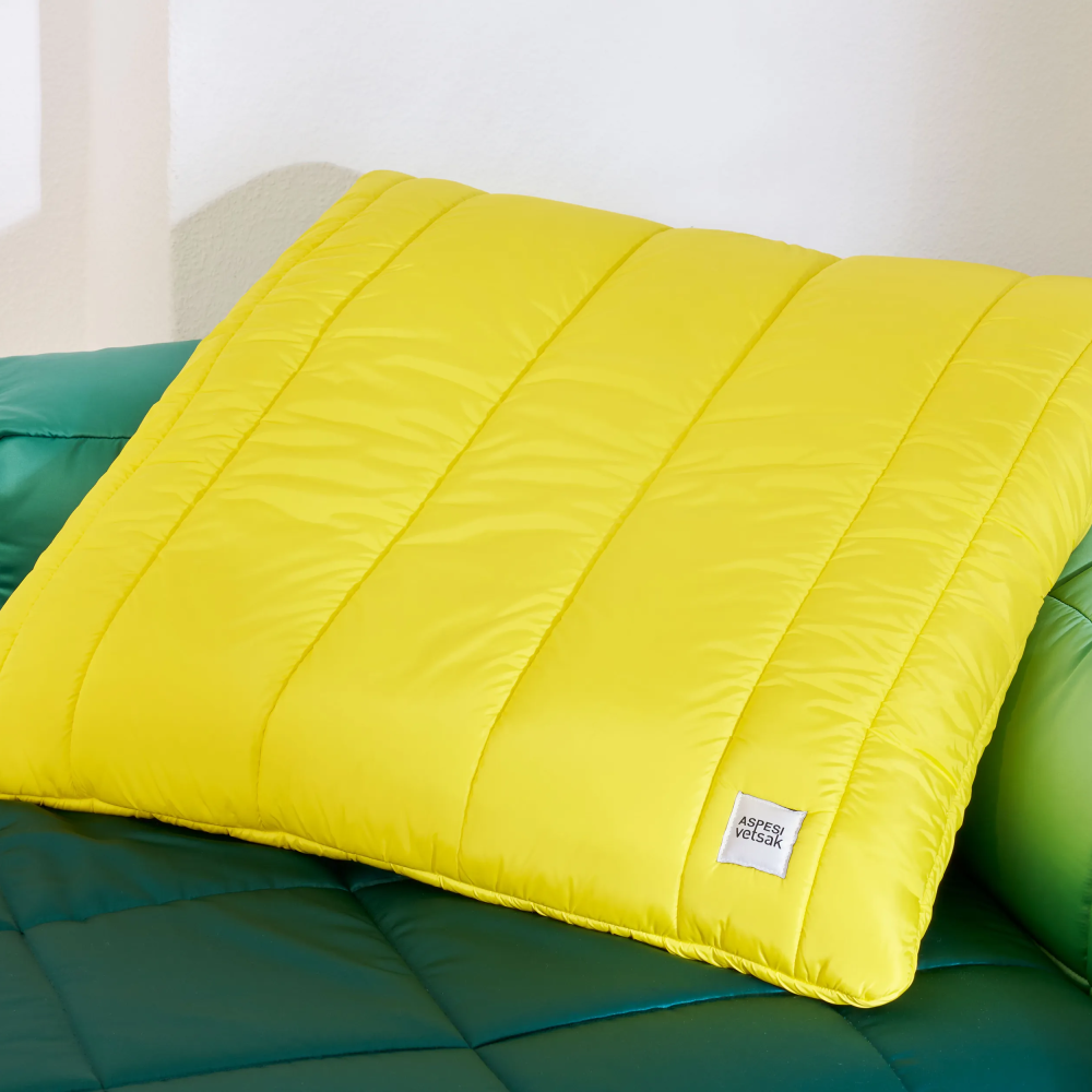 jumbo pillow - block - stripes gem - 100cm x 100cm