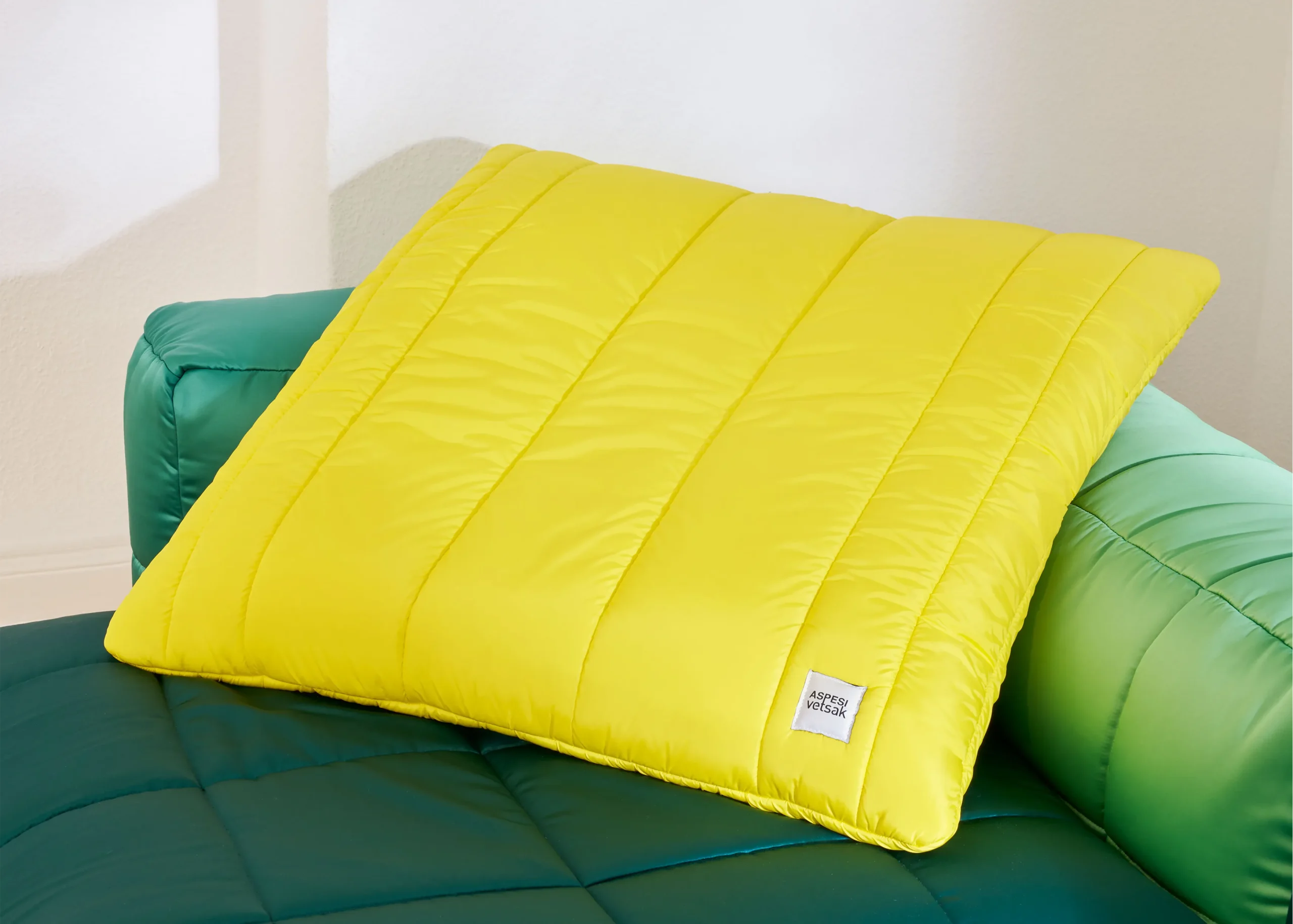 jumbo pillow - block - stripes gem - 100cm x 100cm