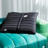 jumbo pillow - block - stripes raven - 100cm x 100cm