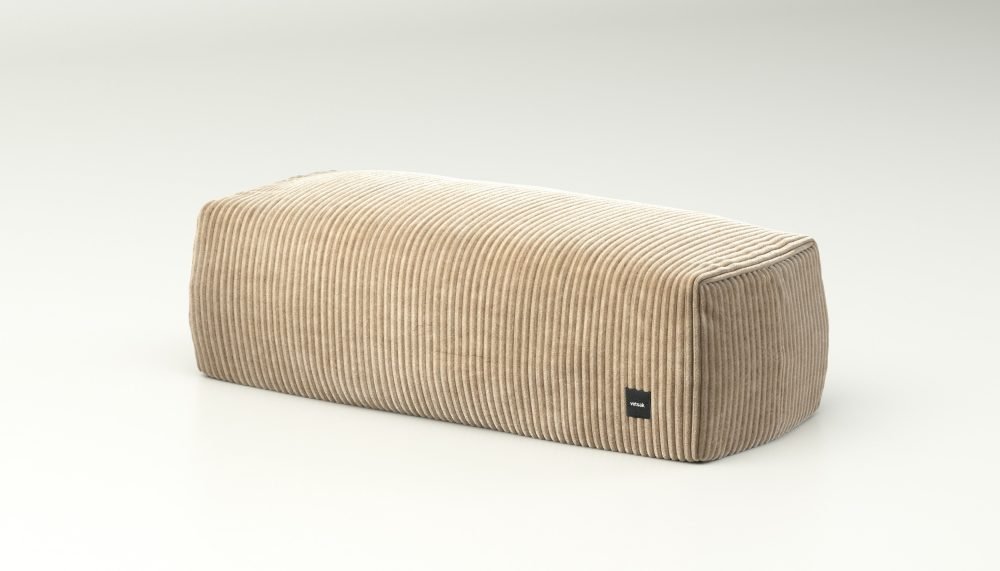 vetsak | Lounge Pillow - cord velour - sand