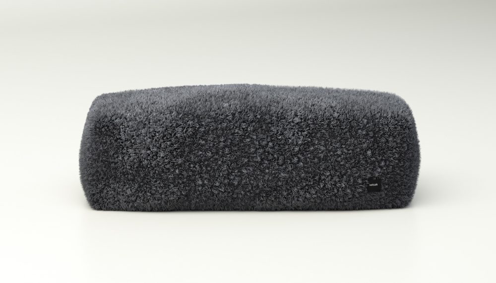 vetsak | Lounge Pillow - doodle - dark grey