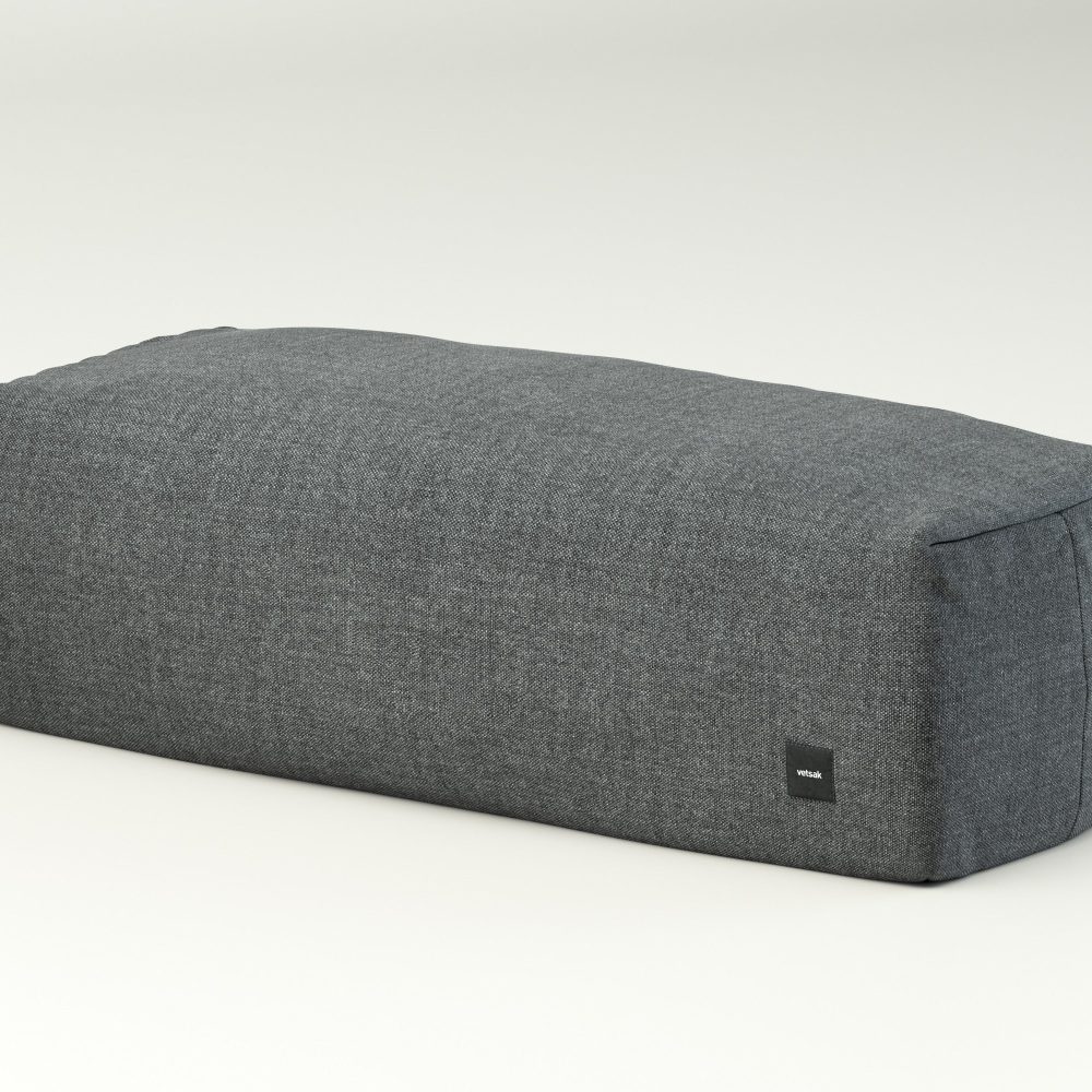 vetsak | Lounge Pillow - pique - dark grey