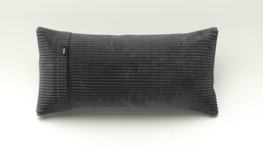 vetsak | Pillow - cord velour - dark grey