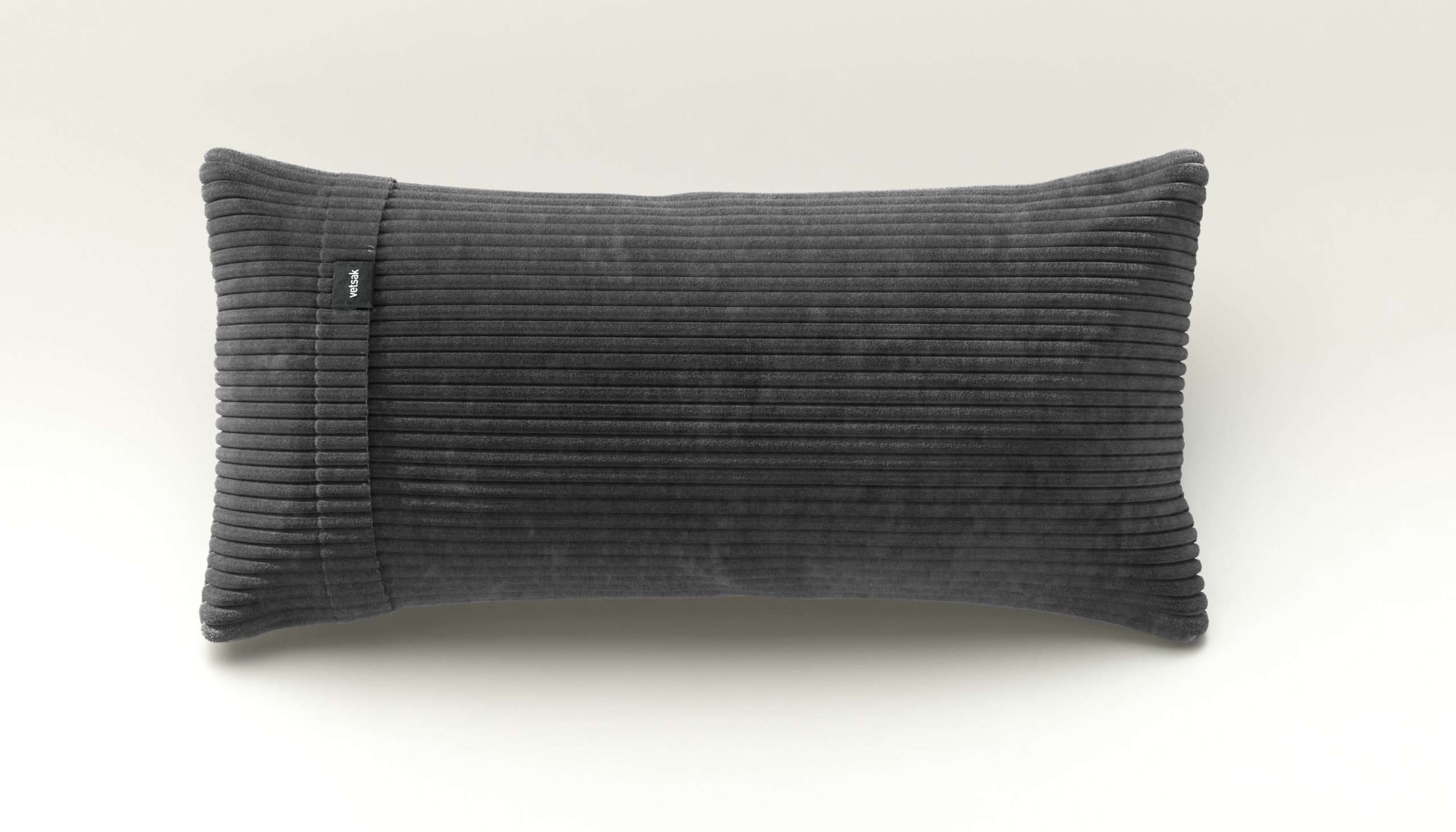 vetsak | Pillow - cord velour - dark grey