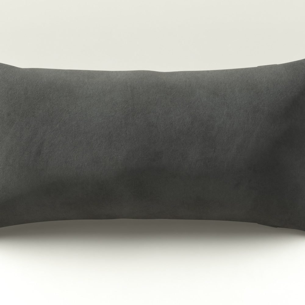 vetsak | Pillow - leather - dark grey