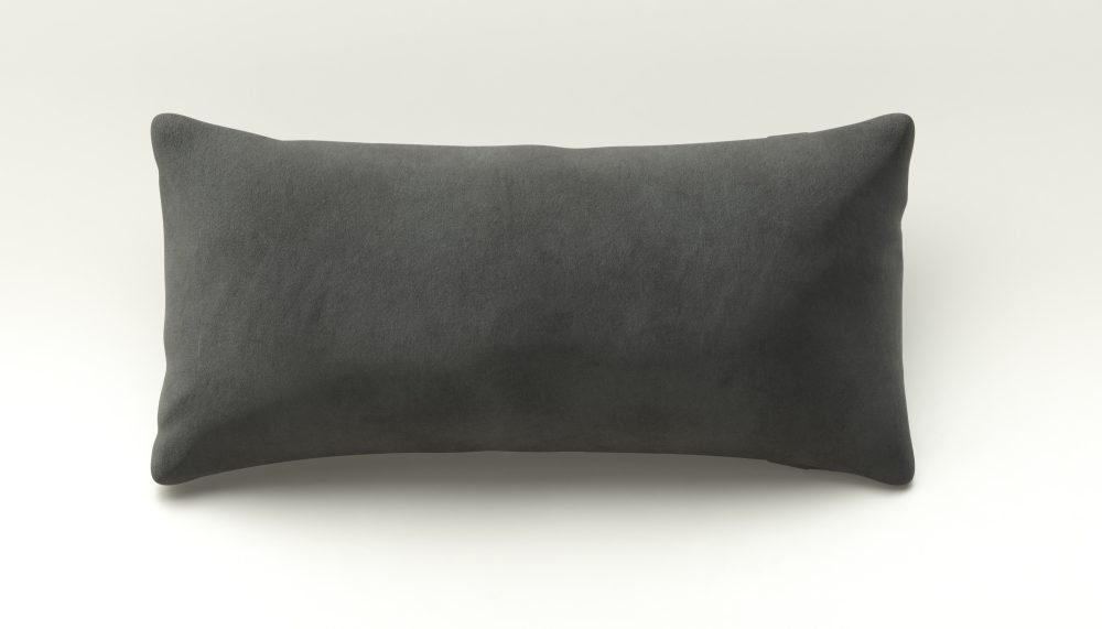 vetsak | Pillow - leather - dark grey