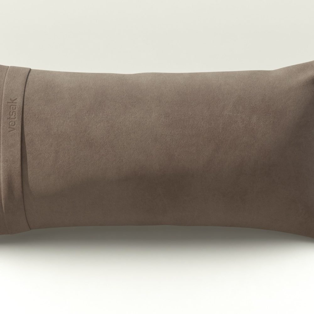 vetsak | Pillow - leather - cacao
