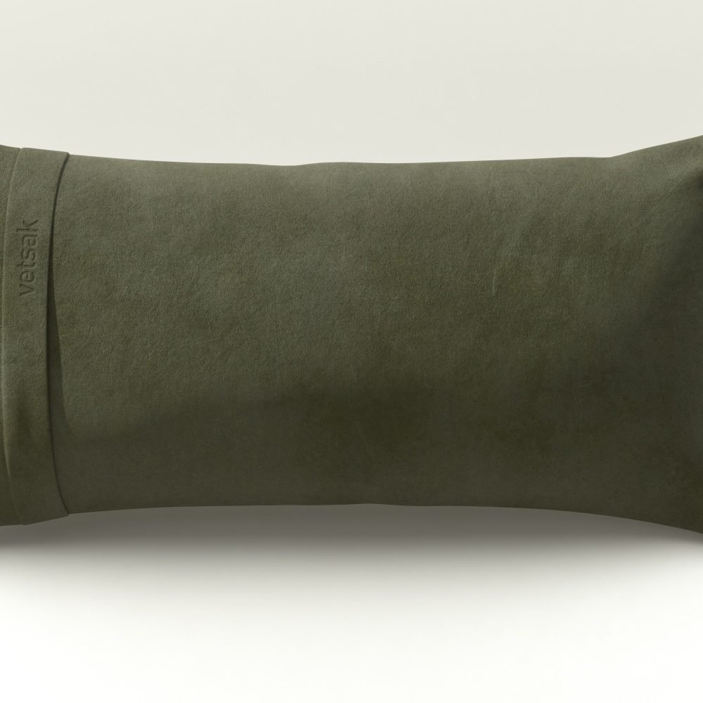 vetsak | Pillow - leather - olive