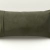 vetsak | Pillow - leather - olive