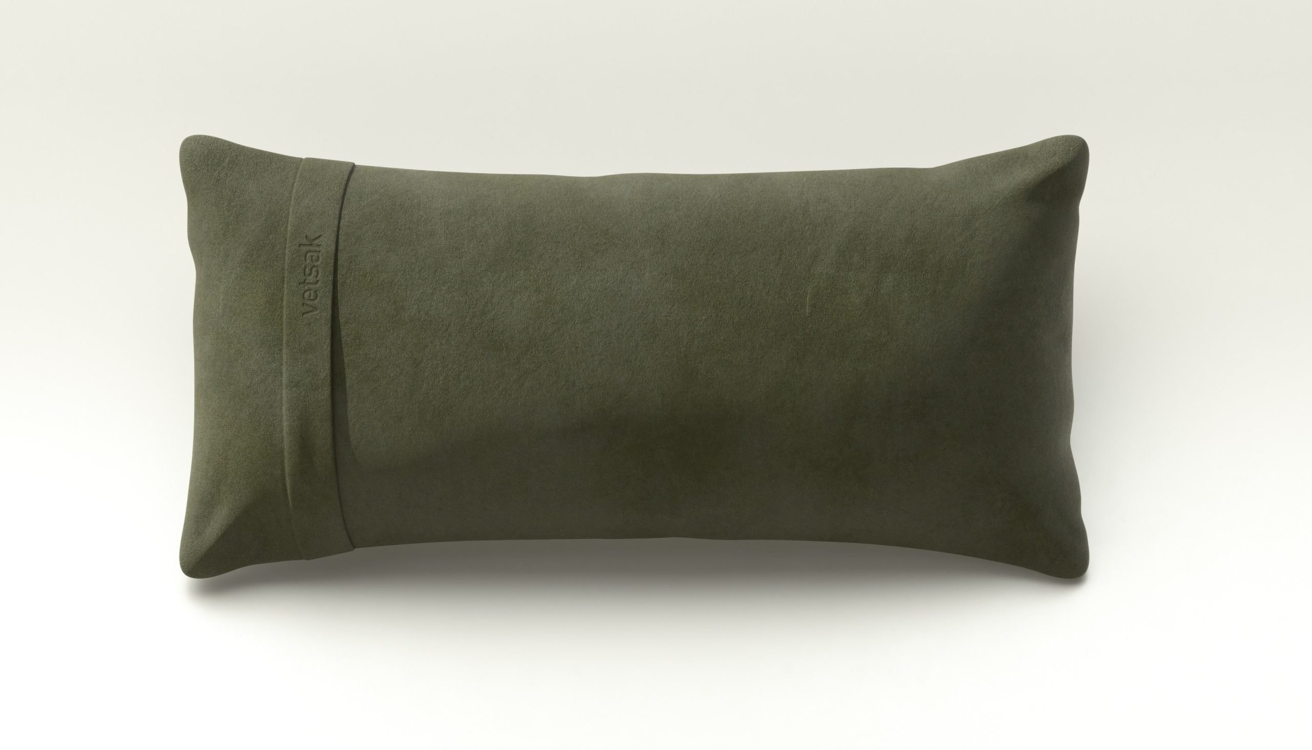 vetsak | Pillow - leather - olive