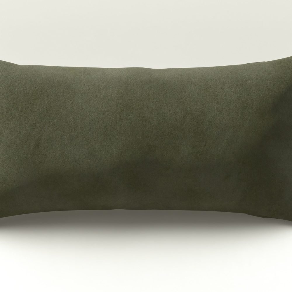 vetsak | Pillow - leather - olive