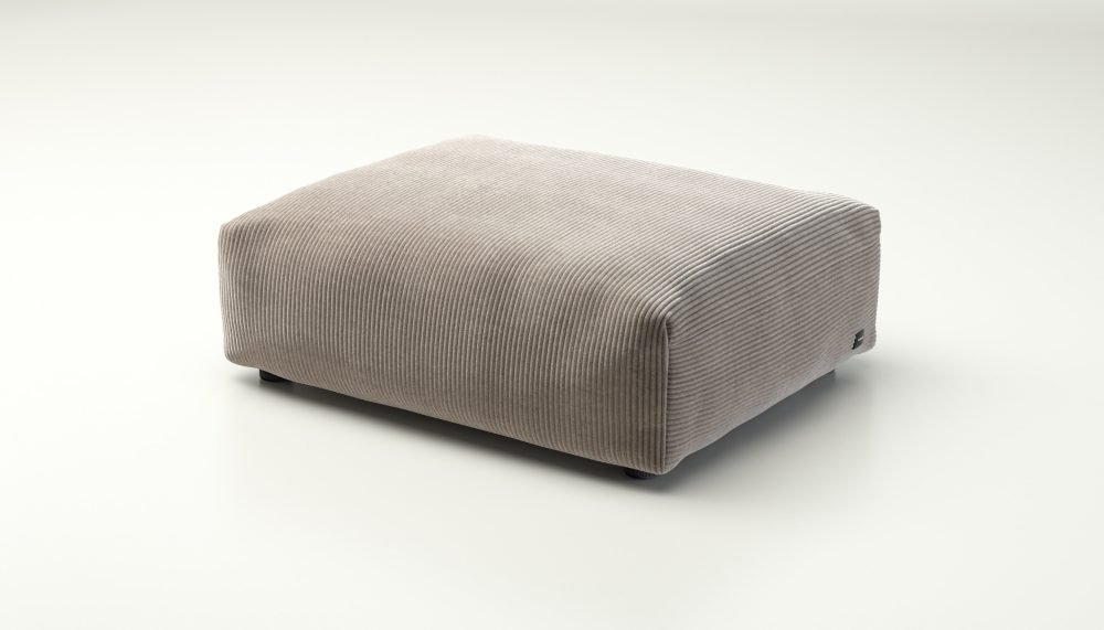 vetsak | Sofa Seat Large - cord velour - platinum