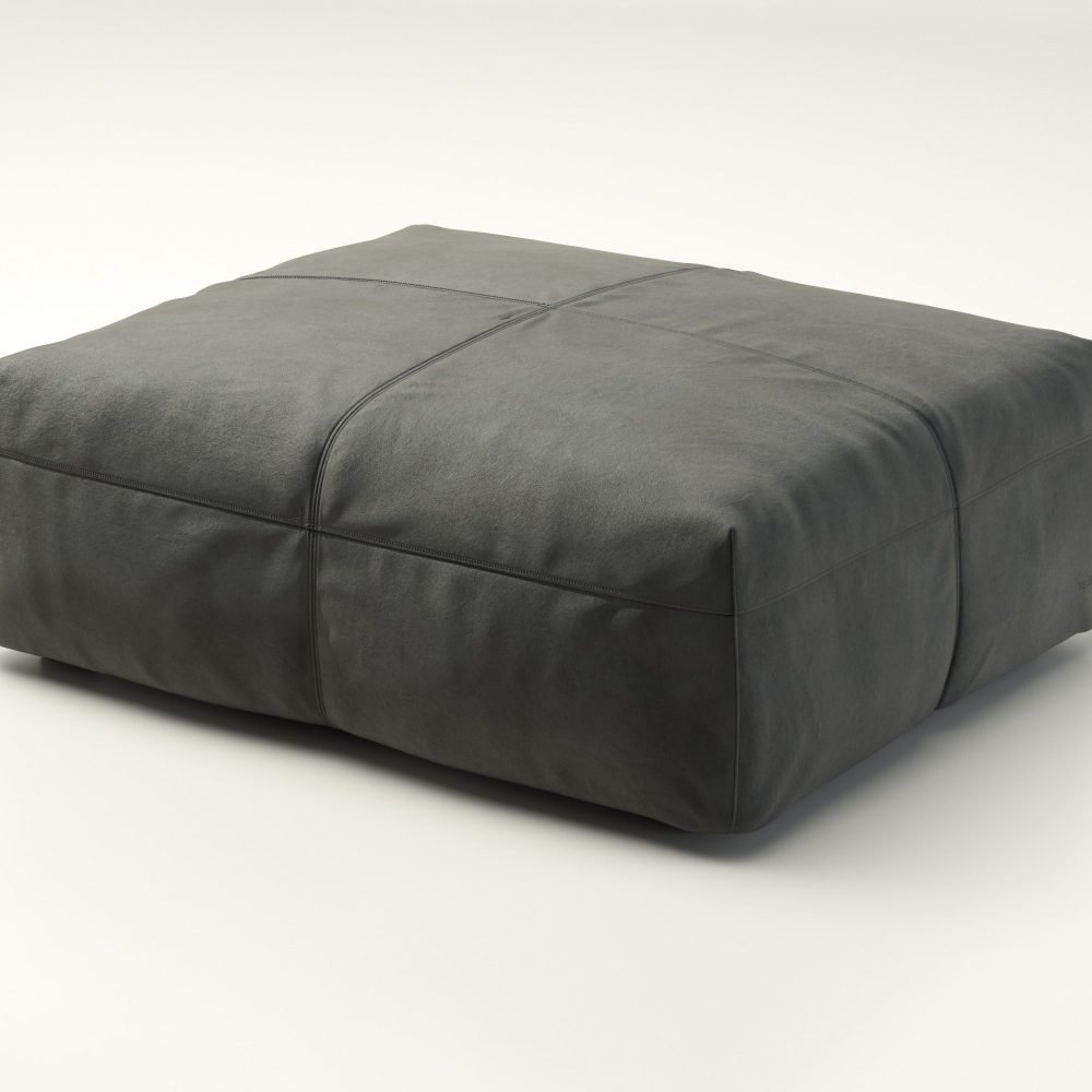 vetsak | Sofa Seat Large - leather - dark grey