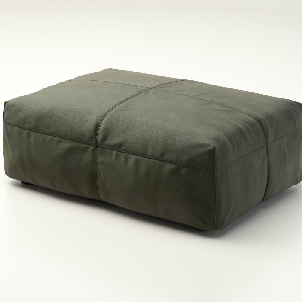 vetsak | Sofa Seat Small - leather - olive